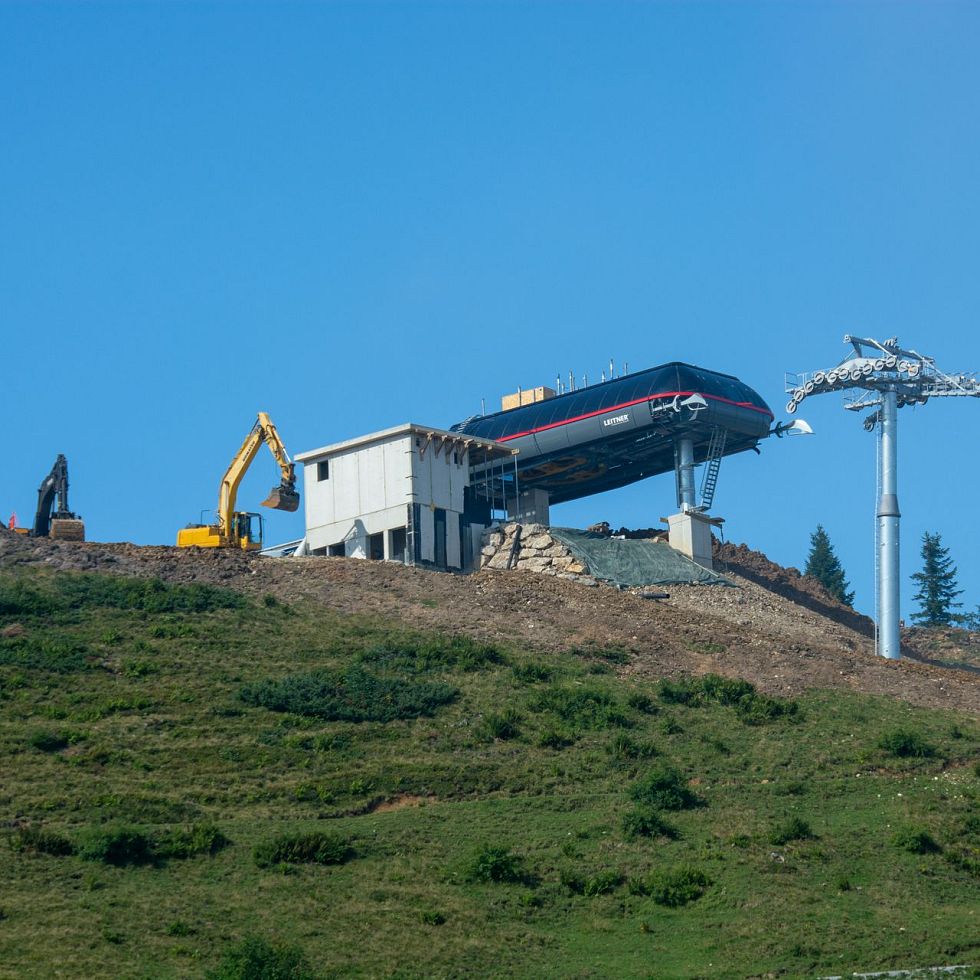 Die neue Bergstation