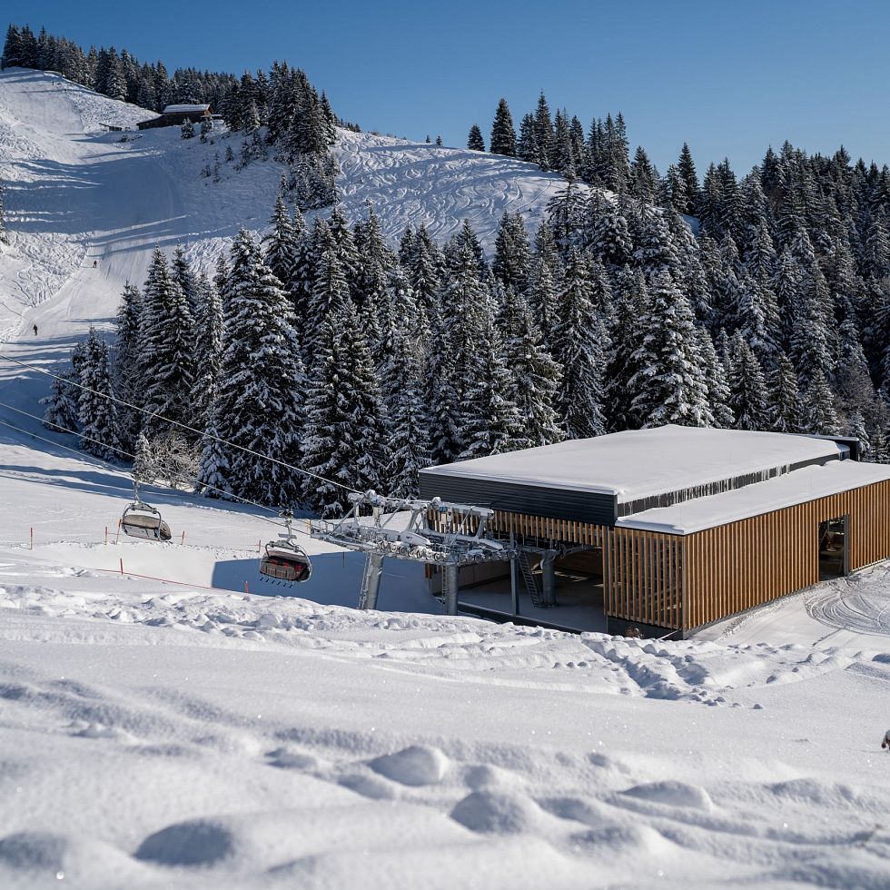 Talstation der Schrödelsteinbahn