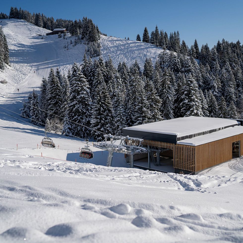 Talstation der Schrödelsteinbahn